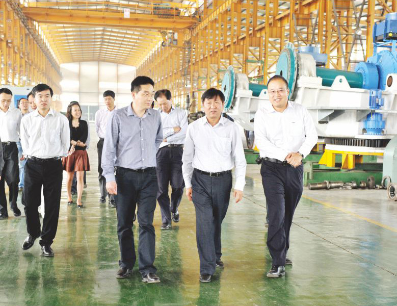 2012年5月，时任浙江省人民政府副省长毛光烈来今年会com调研